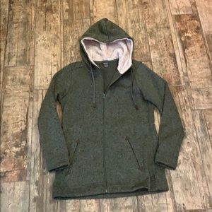 Eddie Bauer zip up sweater